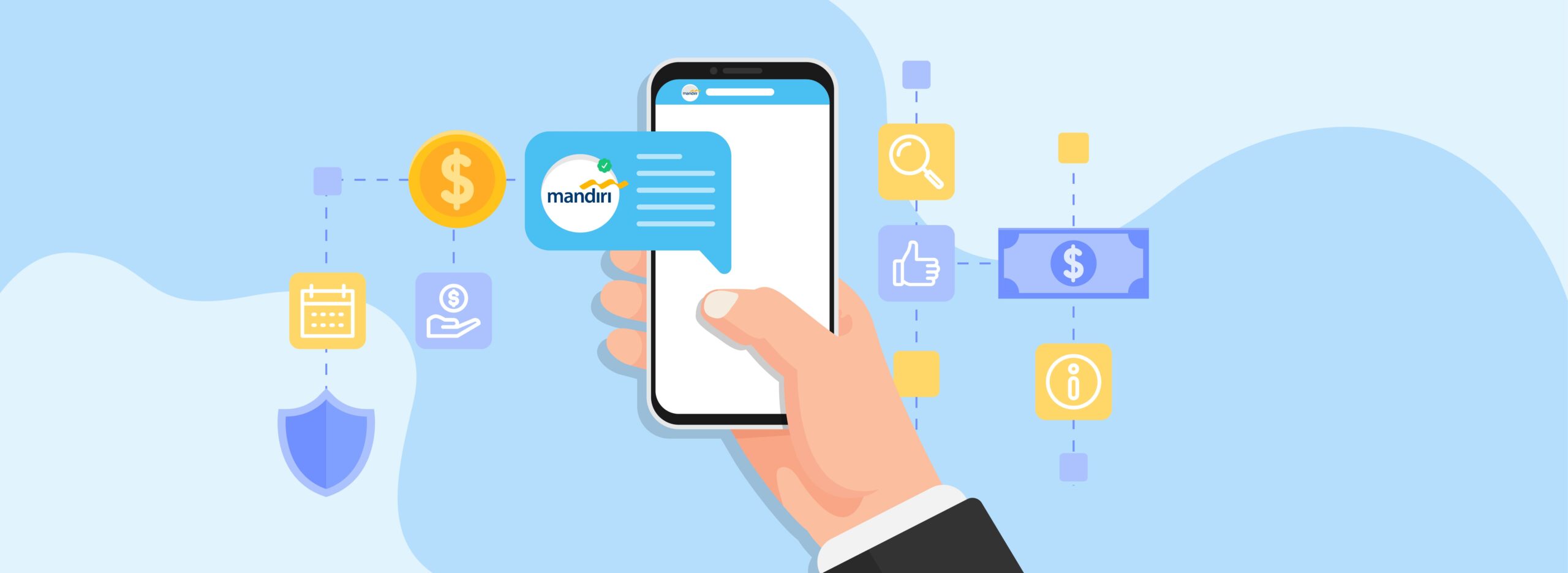 Cara Daftar SMS Banking Mandiri